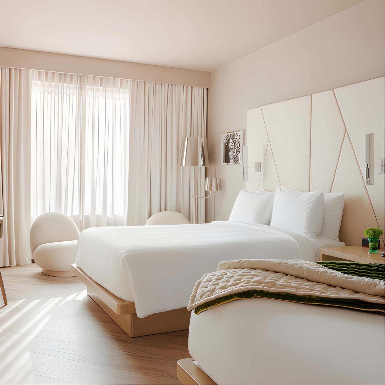 Chambre Double Queen de l’Ette Hotel